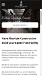 Mobile Screenshot of absoluteconstructionllc.com